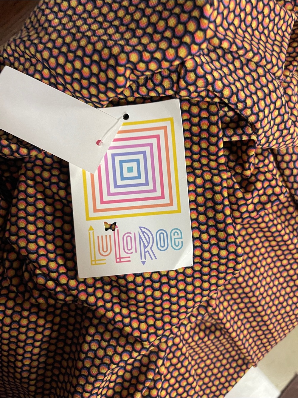 LuLaRoe New Geometric Maxi Skirt NWT 2XL - Picture 6 of 7